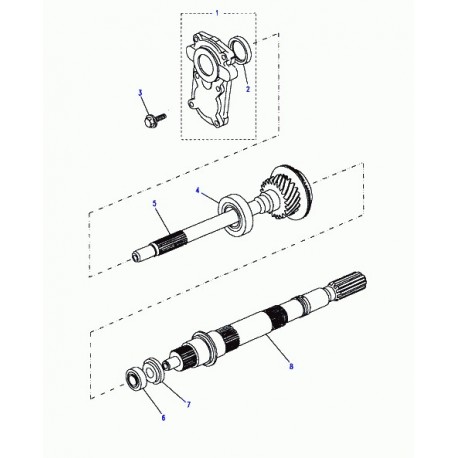 Land rover roulement a rouleaux coniques Defender 90, Discovery 1, Range P38 (RTC6751)