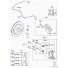 disque de frein arriere Discovery 3, 4 et Range Sport