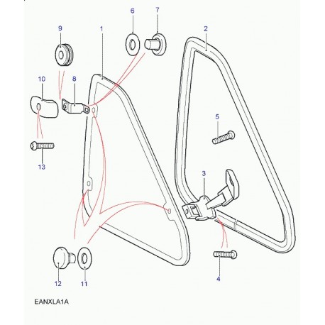 Land rover vis a tete cylindrique Freelander 1 (SE105084PL)