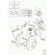 etrier frein avant droit  non ventile. Defender 90, 110, 130