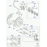 cablage avertisseur usure seg. frein Discovery 3
