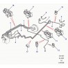 agrafe tuyau de frein Freelander 1