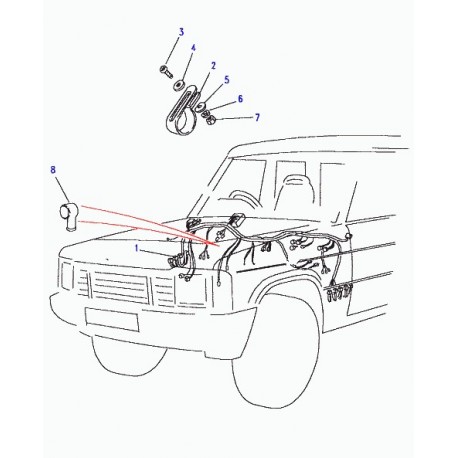 Land rover vis Discovery 1 (SH105251L)