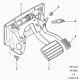 Land rover pedale et support Discovery 2 (SKB103170)
