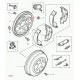 regleur de segments de frein Freelander 1