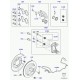 jeu pieces fixation plaque porte garniture Discovery 3, Range L322, Sport