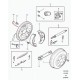 levier commande de frein a main Freelander 1