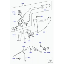 Poignée De Levier De Frein à Main De Stationnement, Pratique à Utiliser  Poignée De Levier De Frein à Main Facile à Installer Pour Levier De Frein à  Main Pour Accessoires De Voiture 