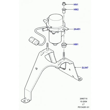 Land rover support Range Sport (SQU500012)