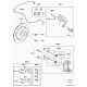 piston d etrier de frein Discovery 2, 3 et Range L322,  P38,  Sport