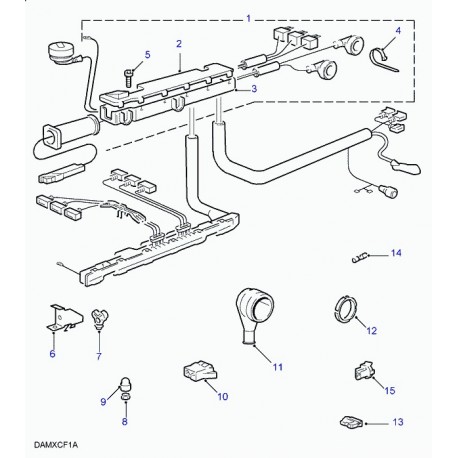 Land rover capuchon protecteur Range P38 (STC2245)