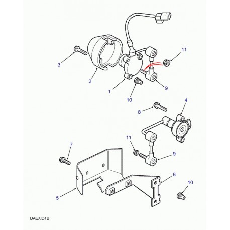 Land rover piece de jonction Range P38 (STC2763)