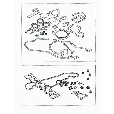 Land rover jeu de joints Defender 90, 110, 130, Discovery 1, Range Classic (STC2801)