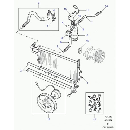 Land rover joint torique Discovery 1 (STC3192)