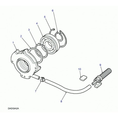 Land rover pompe à huile Range P38 (STC3234)