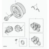 demi-coussinet de vilebrequin Discovery 2