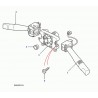 commutateur essuie / lave-glace Discovery 2 et Freelander 1