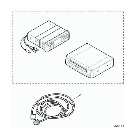 Land rover cable Freelander 1 (STC53021)