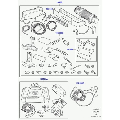 Land rover jeu Discovery 3 (STC53202)