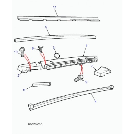 Land rover filtre pollen Discovery 1 (STC738)