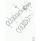 jeu de bagues d'etancheite Defender 90, 110, 130 et Discovery 1