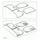 tapis avant caoutchouc avant noir Range P38