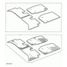 tapis avant caoutchouc avant noir Range P38