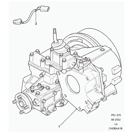 Land rover boite de transfert Discovery 1 (STC8959E)