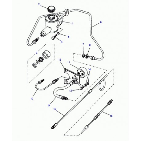 Land rover damper Discovery 1 et Range Classic (STD10002L)