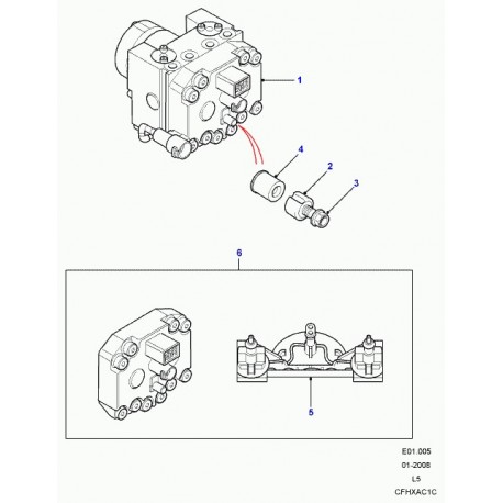 Land rover necessaire de reparation Discovery 2 (SWO500030)