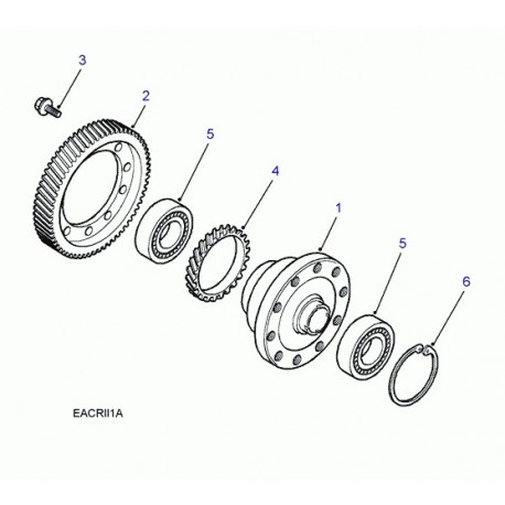 Land rover support Freelander 1 (TBM100070)