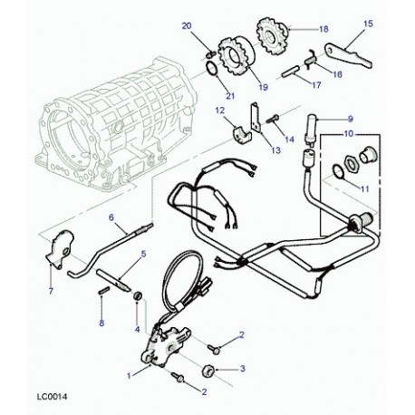 Land rover arbre Range P38 (THE000010L)