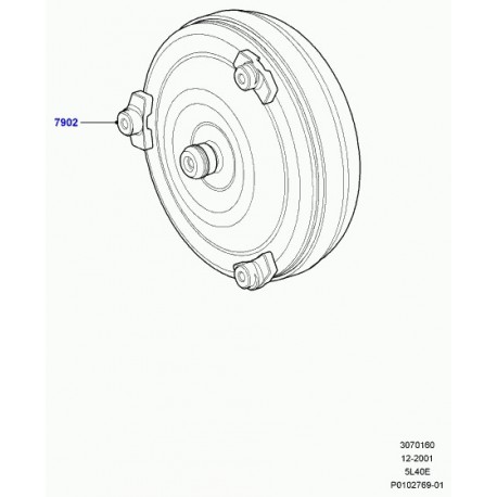 Britpart convertisseur Range L322 (TQB500010)