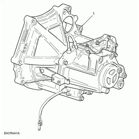 Land rover boite de vitesses avec differentiel Freelander 1 (TRC102900E)