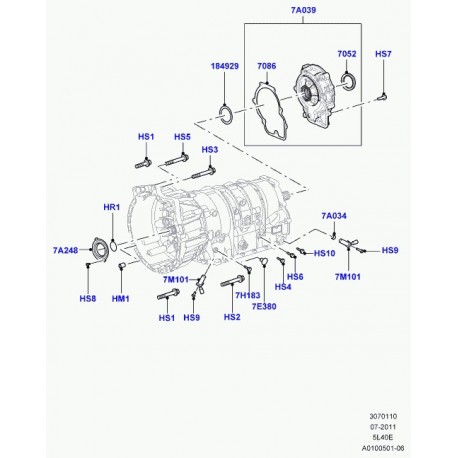 Land rover vis Range L322 (TYP000140)