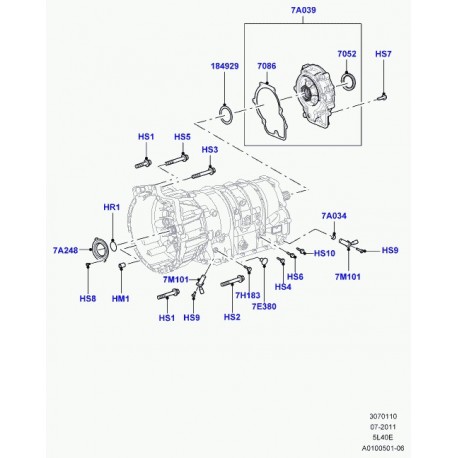 Land rover joint Range L322 (TYX000110)