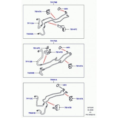 Land rover support Range Sport (UBU500080)