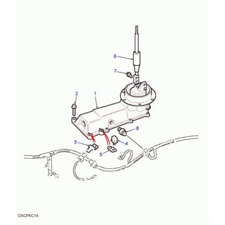 Land rover joint levier commande vitesses Range P38 (UKG100100)