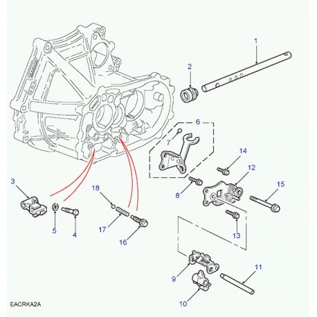 Land rover cache poussiere Freelander 1 (ULN100100L)