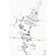 Land rover cache poussiere-levier comm. vit. Defender 90, 110, 130 (ULN500020)