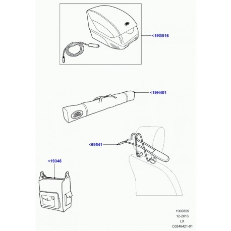 Land rover sac ski (VPLGS0166)