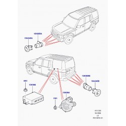 Discovery Range Rover Sport 3 NEUF D'aide De Stationnement Capteur YDB500301PMA 
