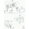 couverture boitier de retroviseur Discovery 3, 4, Freelander 1, 2, Range L322, Sport