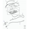 support plafonnier Defender 90, 110, 130
