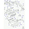support suspension tuyau d'echappement Discovery 3, Range Sport