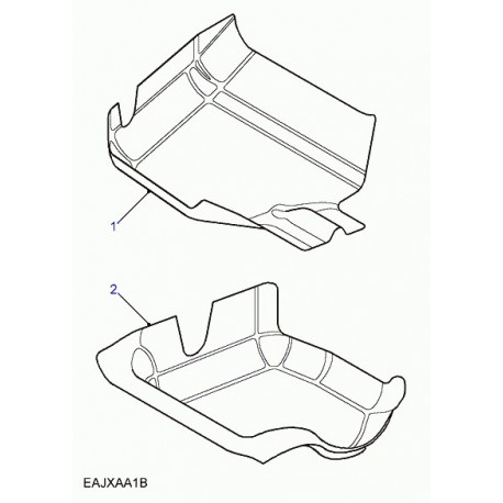 Land rover tole protectrice reservoir combust. Freelander 1 (WEB000010)