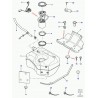 support flexible de combustible Defender 90, 110, 130