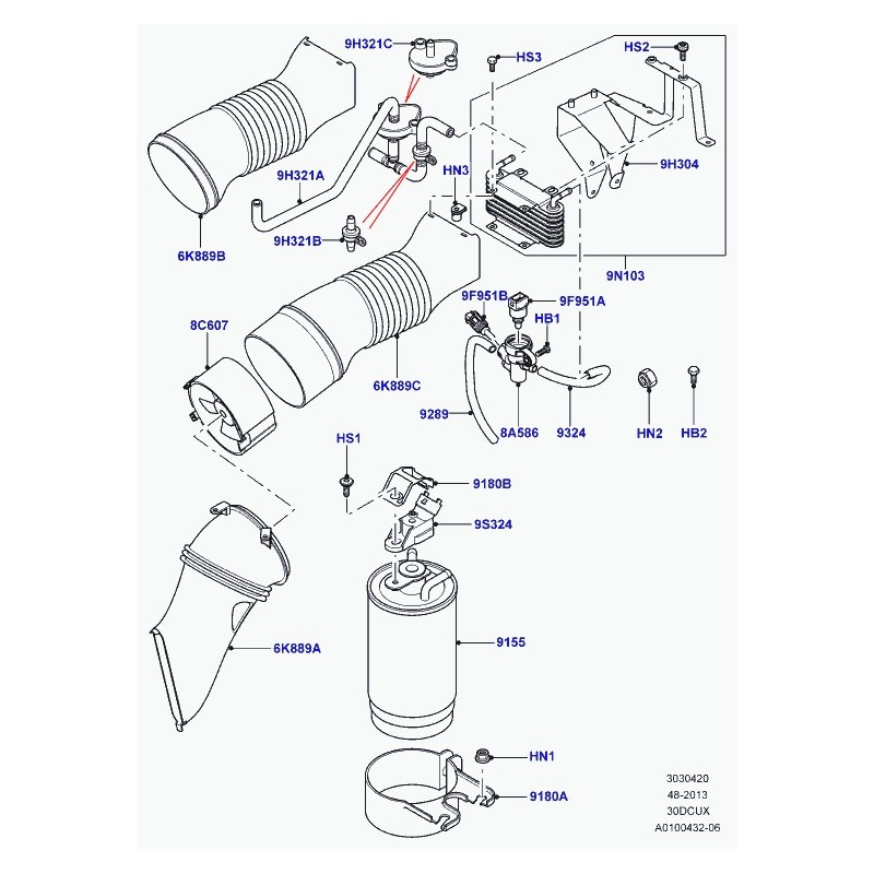 Sonde Capteur Filtre à Carburant Discovery III Range Rover Sport