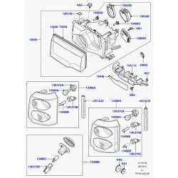 XZQ000011 - Ampoule de phare h7 range rover l322 3.6 tdv8