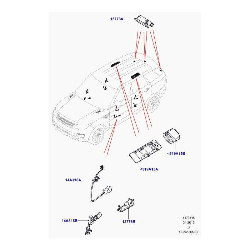Land rover xdc000071